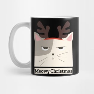 Meowy Christmas Mug